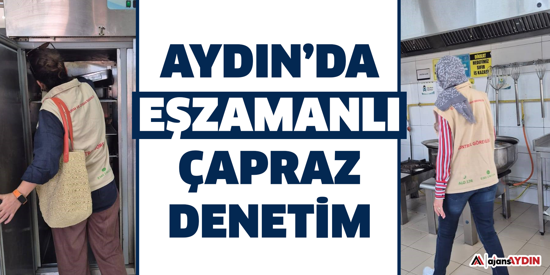 Aydın’da eşzamanlı çapraz denetim