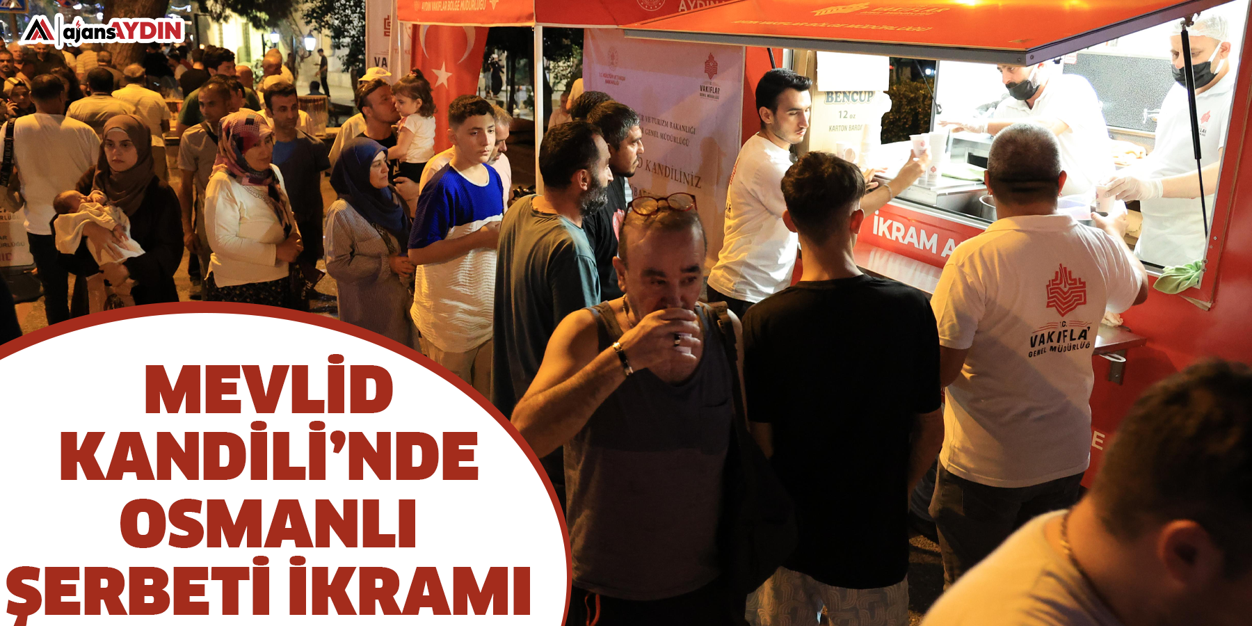 Mevlid Kandili’nde Osmanlı şerbeti ikramı
