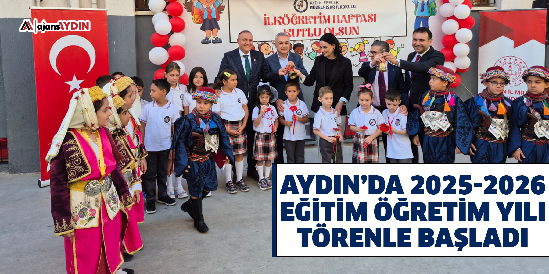 Aydın’da 2025-2026 Eğitim Öğretim Yılı Törenle Başladı