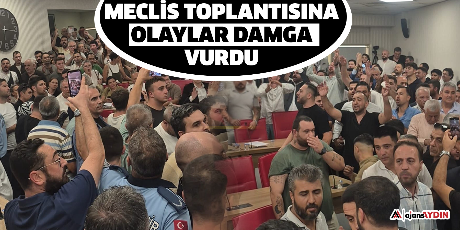 Meclis toplantısına olaylar damga vurdu