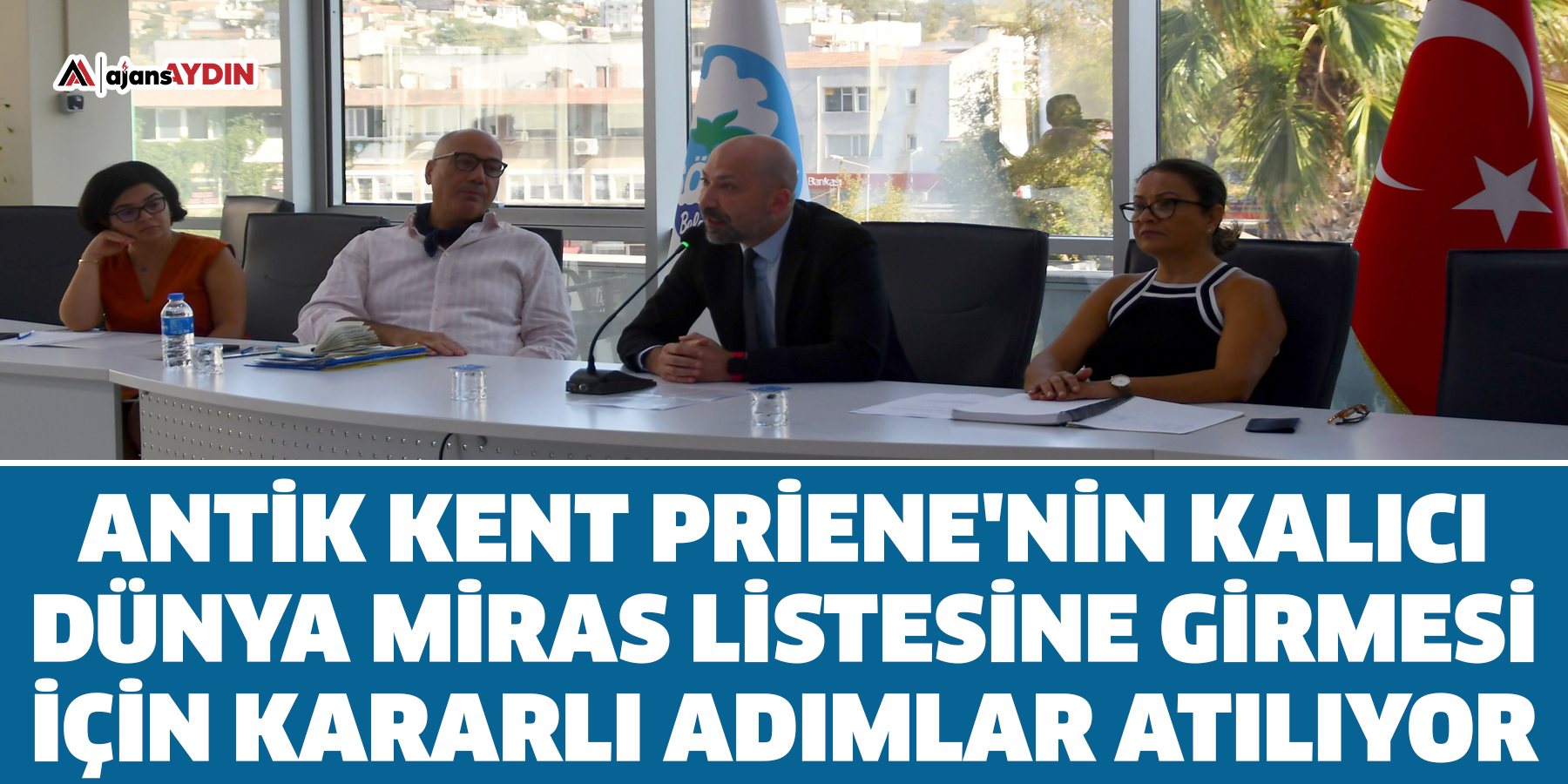 Antik Kent Priene'nin kalıcı dünya miras listesine girmesi için kararlı adımlar atılıyor