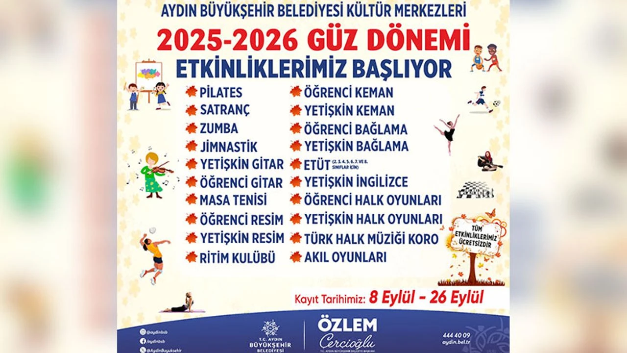 Başkan Çerçioğlu aydınlıları spor, sanat ve eğitimle buluşturuyor