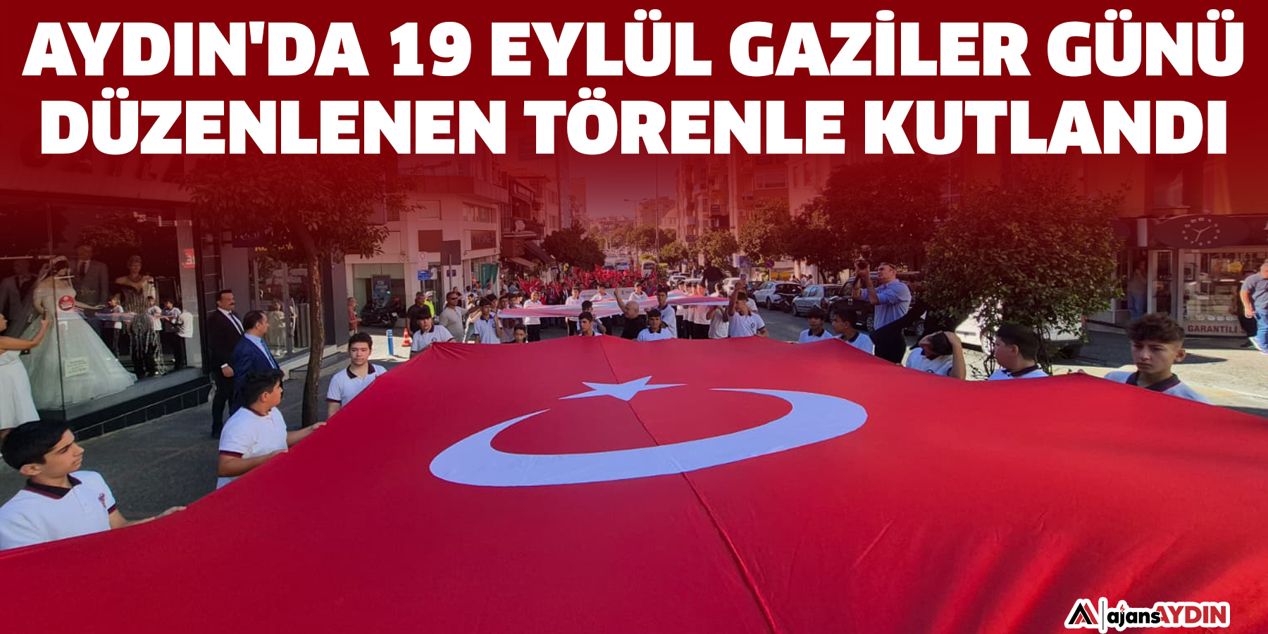Aydın'da 19 Eylül Gaziler Günü düzenlenen törenle kutlandı