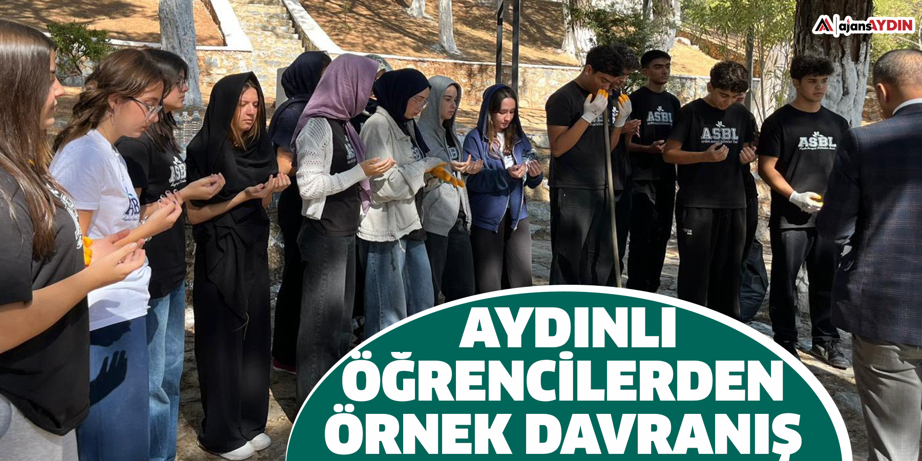 Aydınlı öğrencilerinden örnek davranış