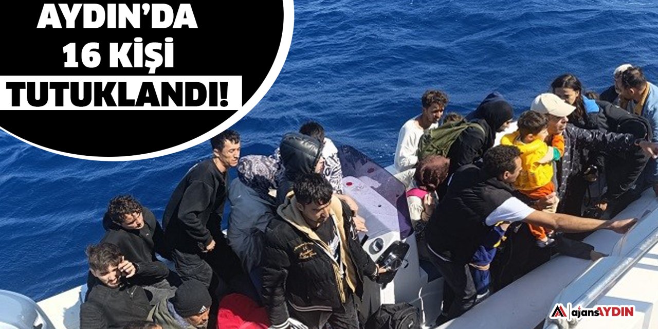 Aydın’da 26 düzensiz göçmen kurtarıldı