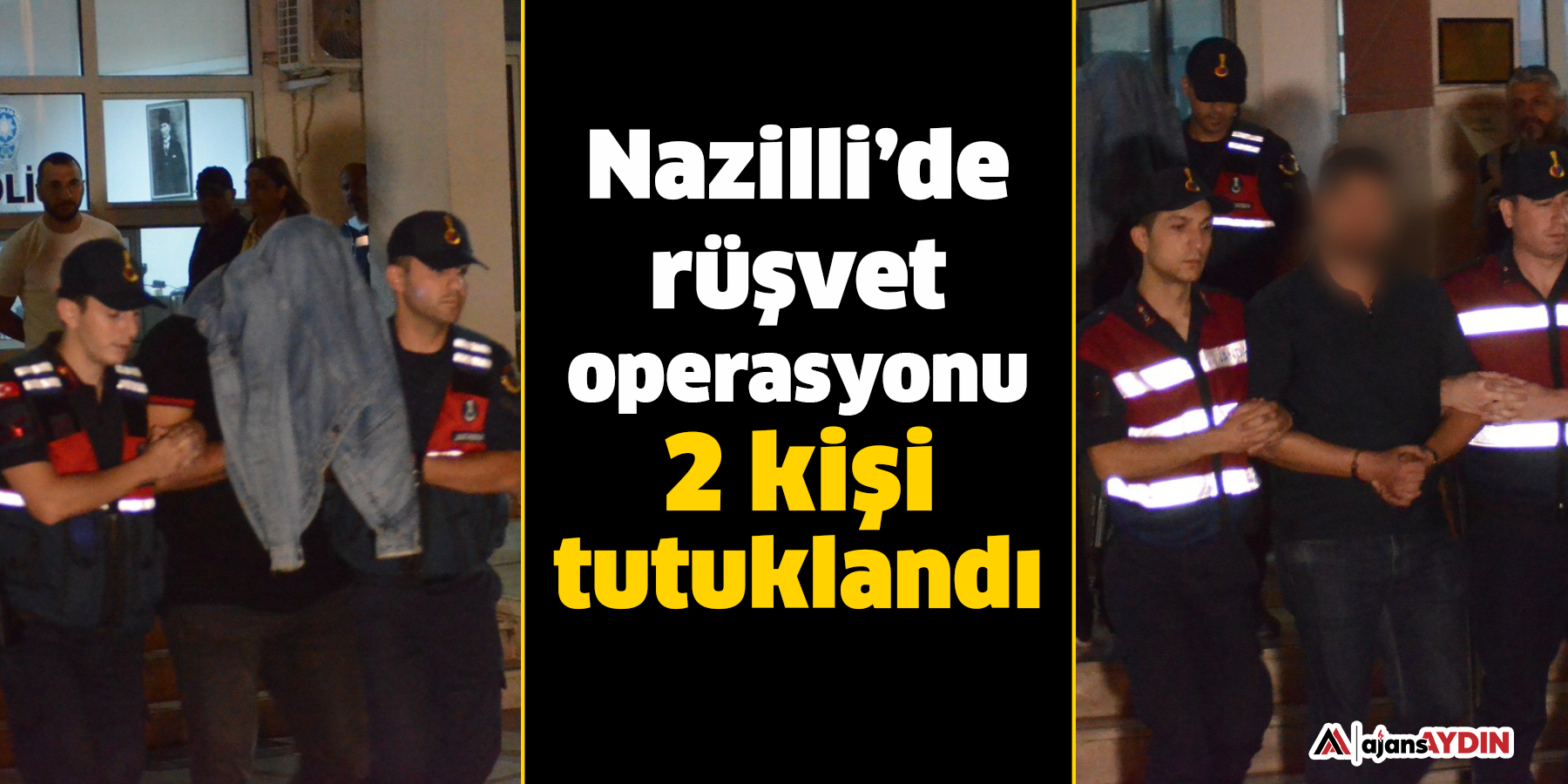 Nazilli’de rüşvet operasyonu: 2 kişi tutuklandıNazilli’de rüşvet operasyonu: 2 kişi tutuklandı
