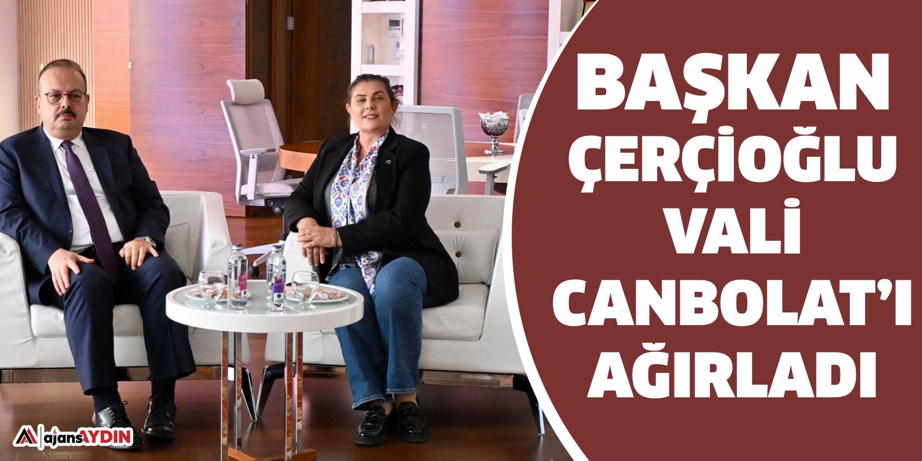 Başkan Çerçioğlu, Vali Canbolat’ı ağırladı