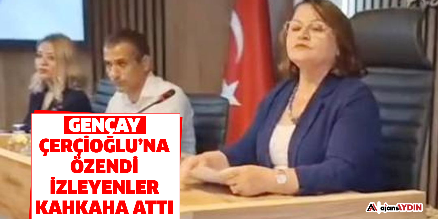 Gençay, Çerçioğlu’na özendi  İzleyenler kahkaha attı