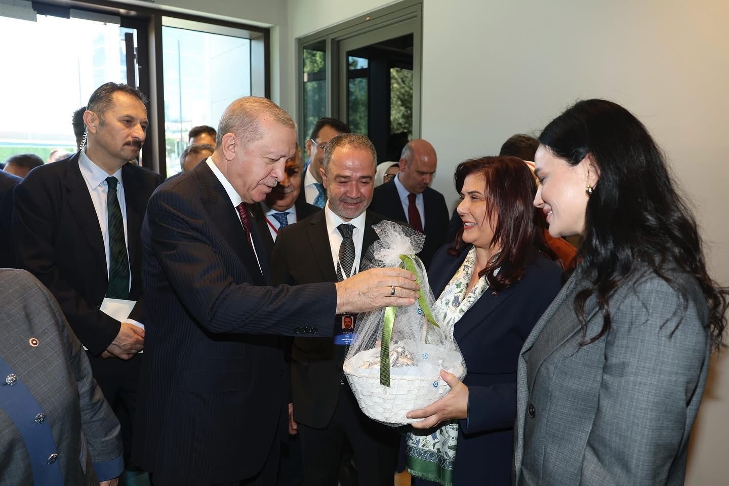 Çerçioğlu Erdoğan ile görüştü