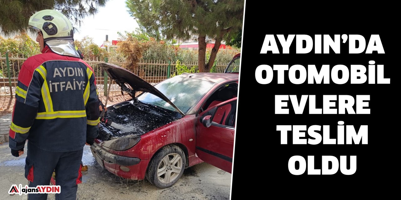 Otomobil seyir halindeyken dumanlar yükseld
