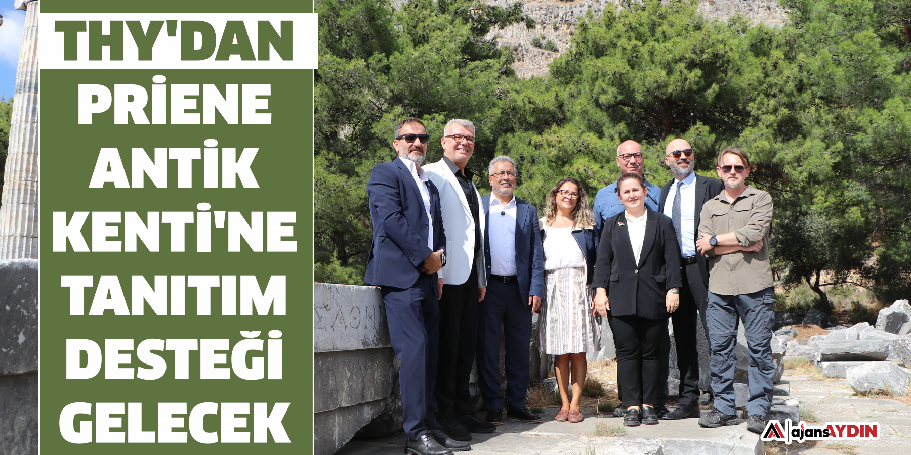 THY'dan Priene Antik Kenti'ne tanıtım desteği gelecek