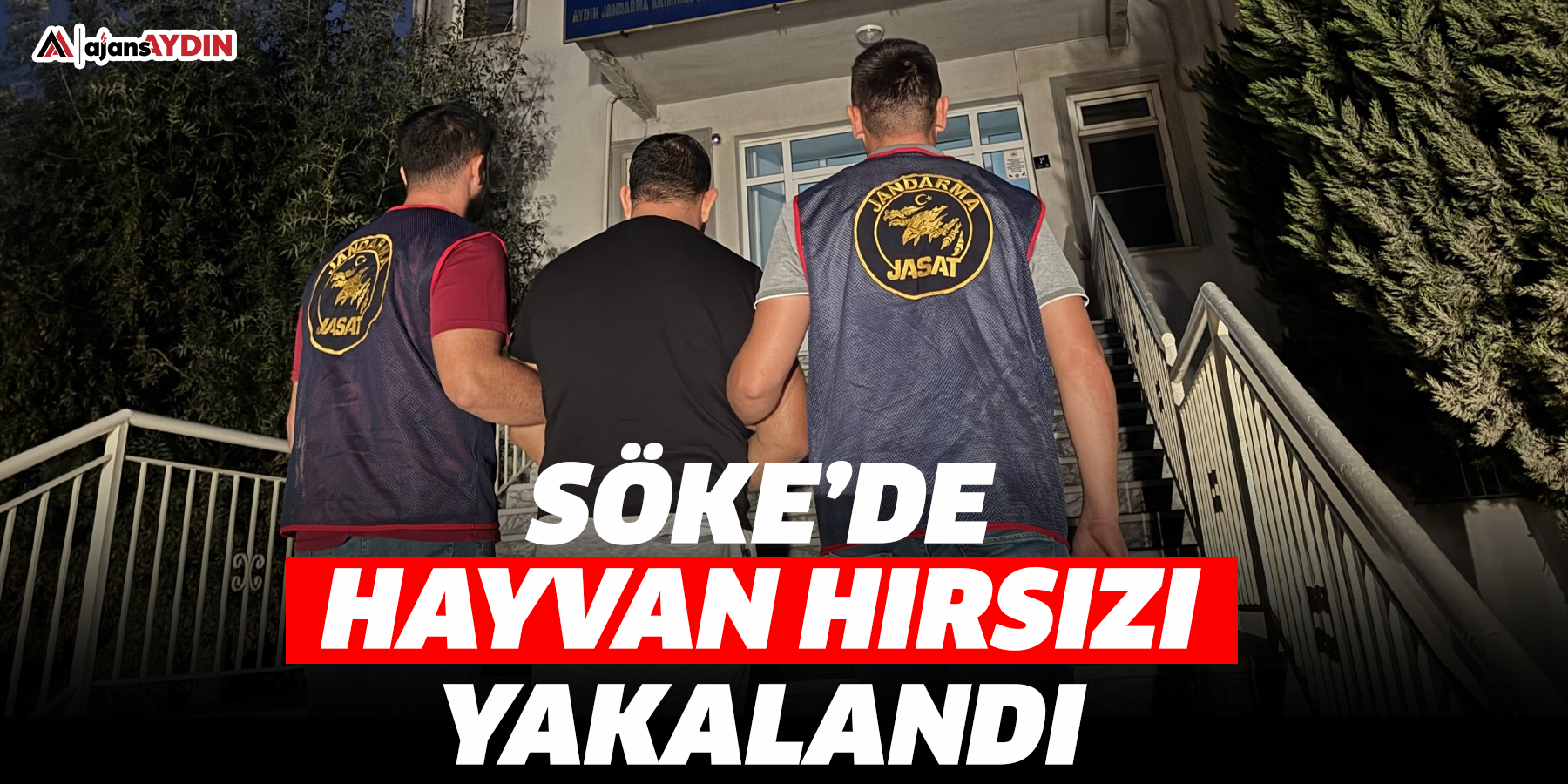 Söke’de hayvan hırsızı yakalandı