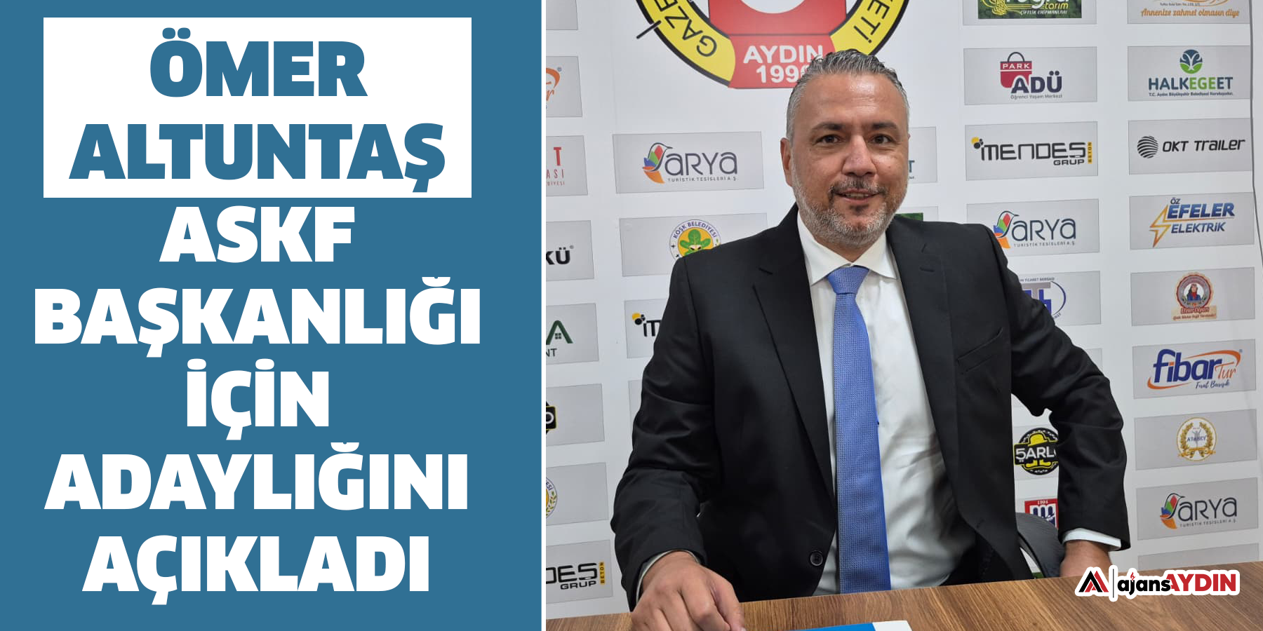 Ömer Altuntaş, ASKF Başkanlığı için adaylığını açıkladı.
