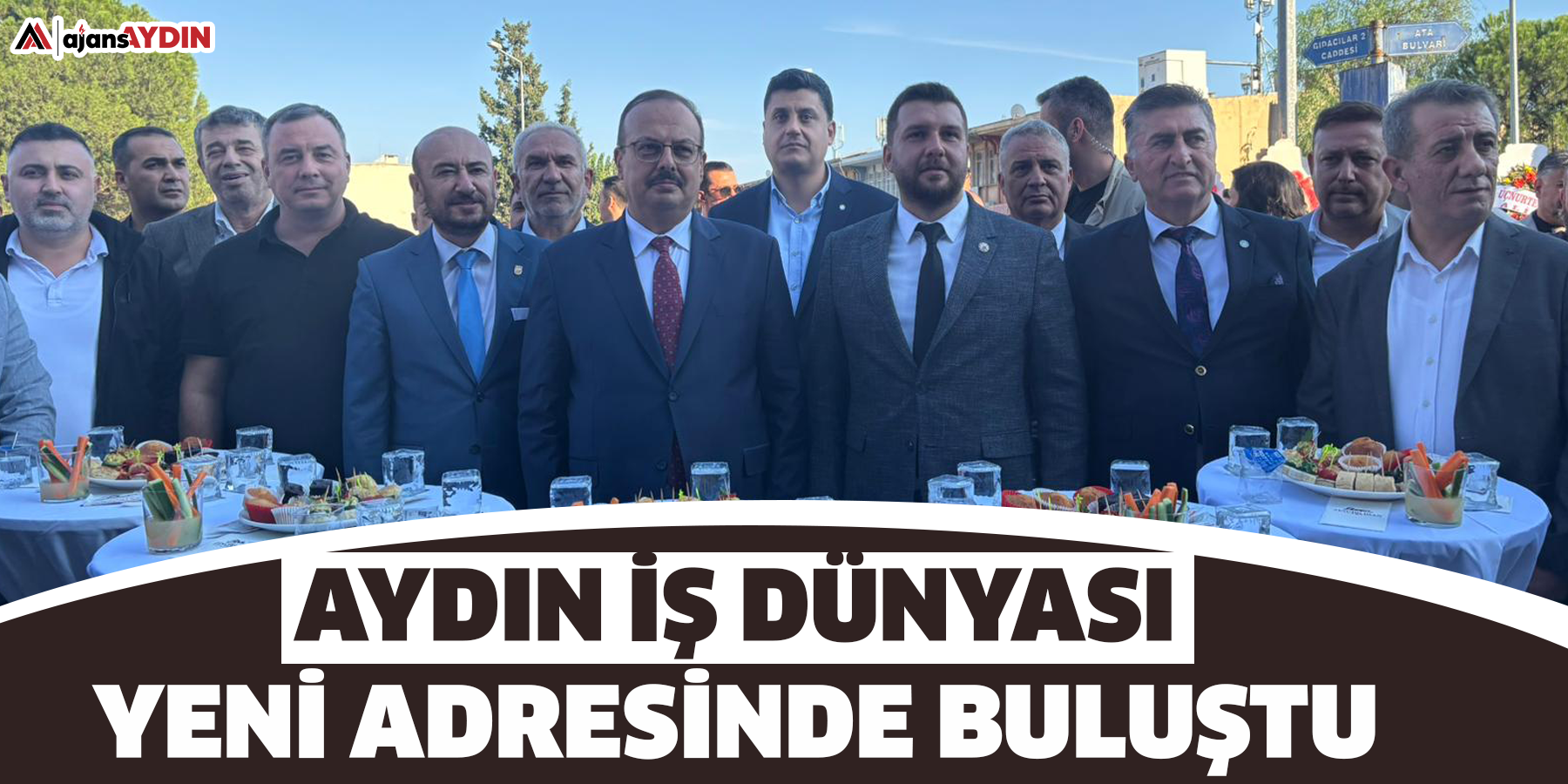 Aydın iş dünyası yeni adresinde buluştu