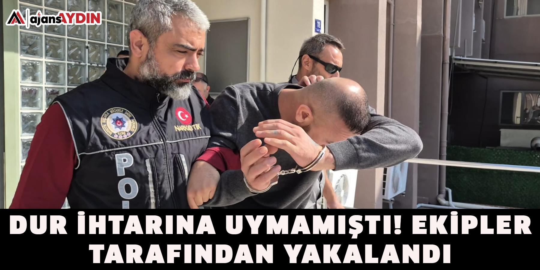 Dur ihtarına uymamıştı! Ekipler tarafından yakalandı