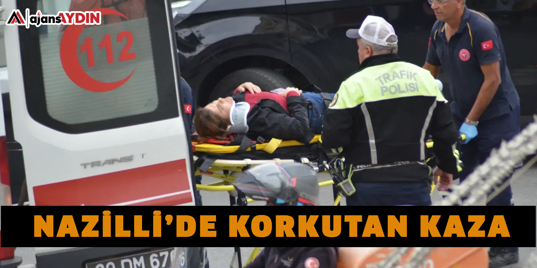 Nazilli’de korkutan kaza
