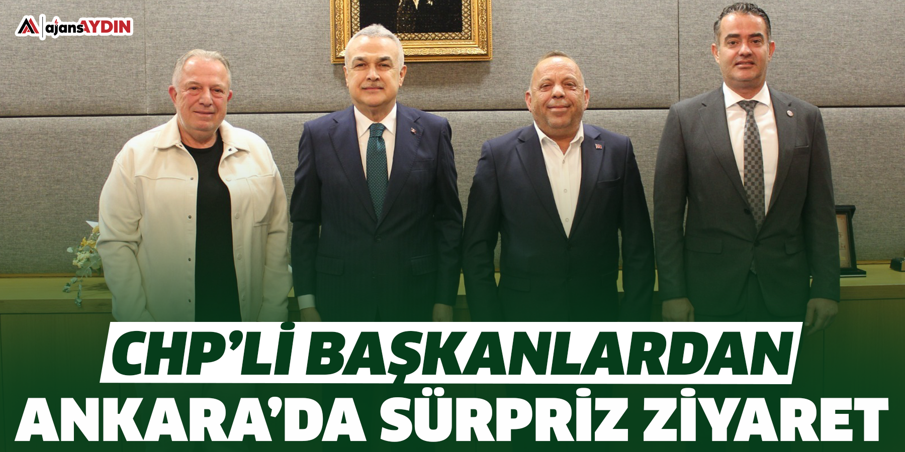 CHP’li başkanlardan Ankara’da sürpriz ziyaret