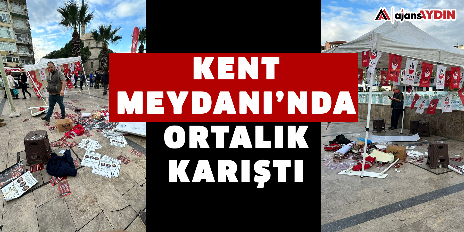 Kent Meydanı’nda ortalık karıştı