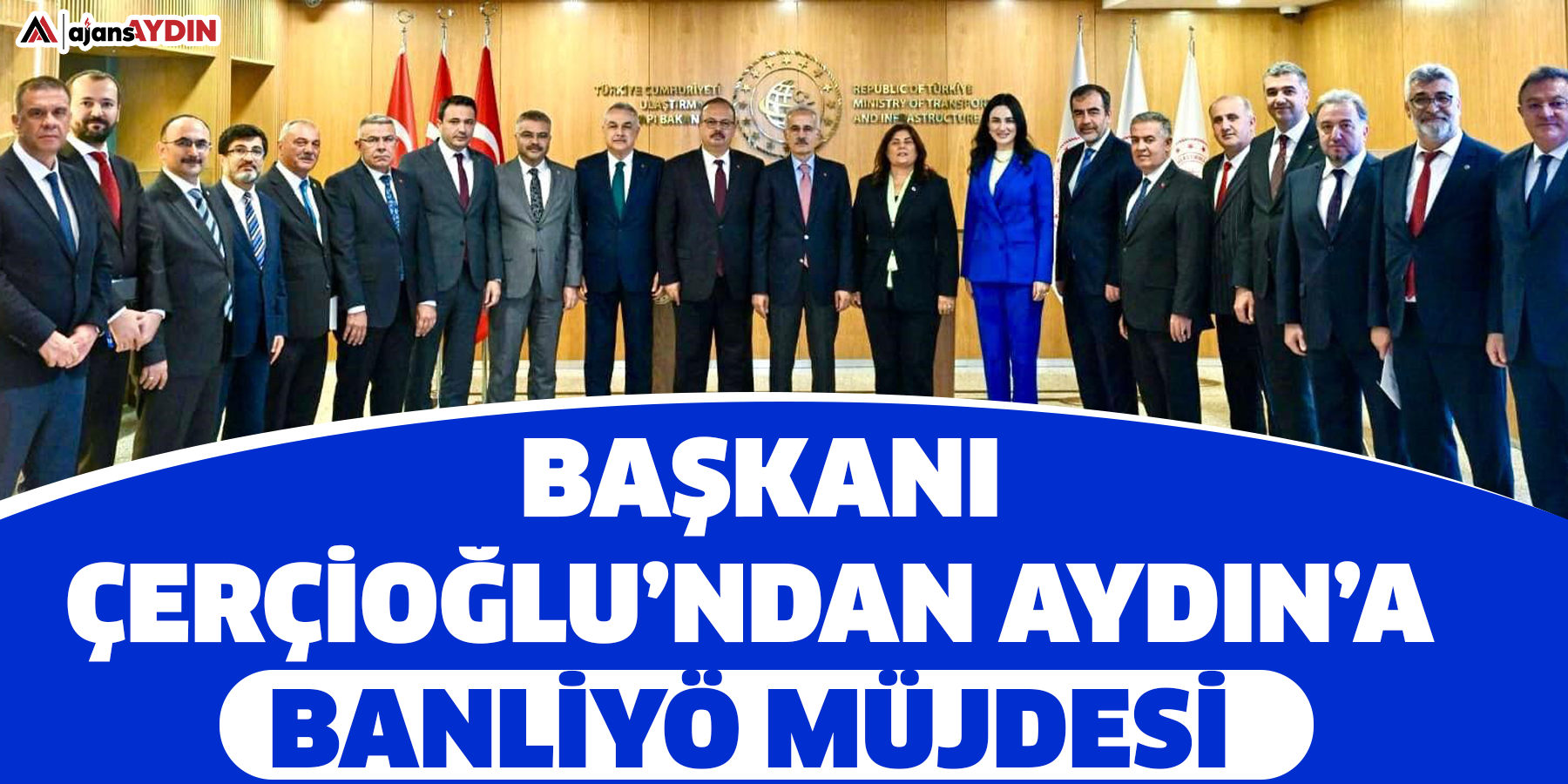 Aydın Büyükşehir Belediye Başkanı Çerçioğlu’ndan Aydın’a banliyö müjdesi
