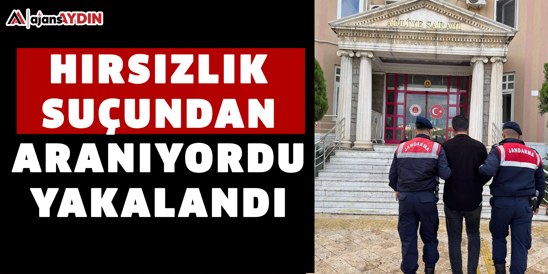 Hırsızlık suçundan aranıyordu, yakalandı