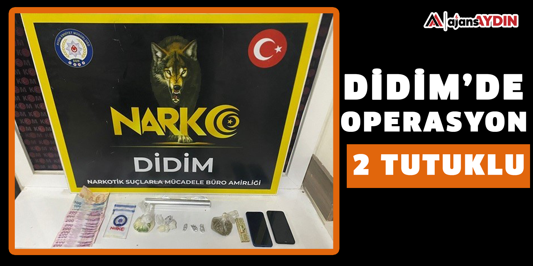 Didim’de operasyon:  2 tutuklu