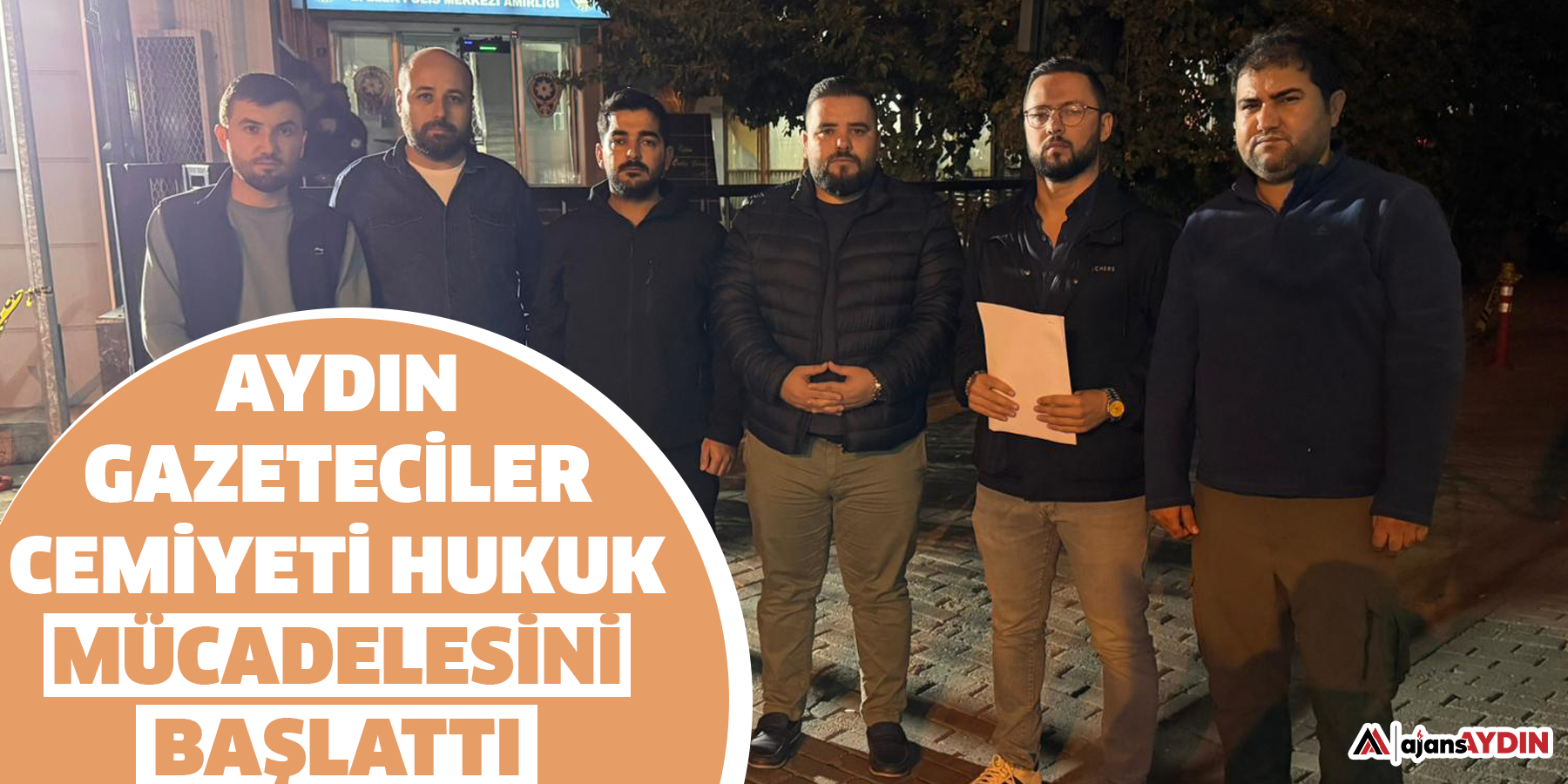 Aydın Gazeteciler Cemiyetİ hukuk mücadelesini başlattı