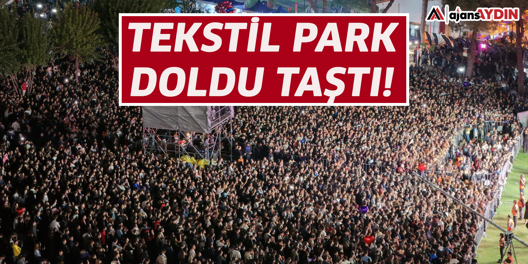 TEKSTİL PARK DOLDU TAŞTI!