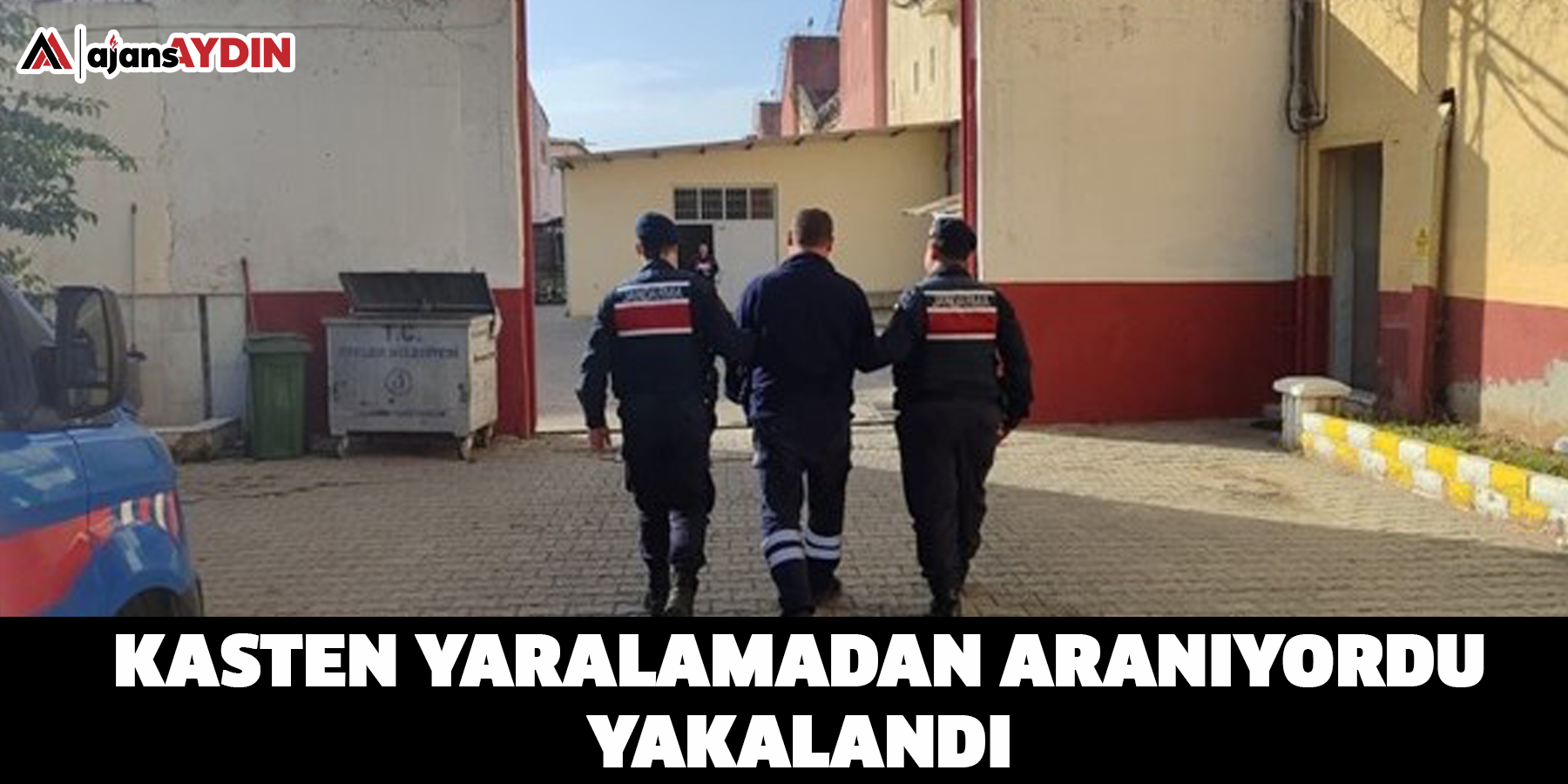 Kasten yaralamadan aranıyordu, yakalandı