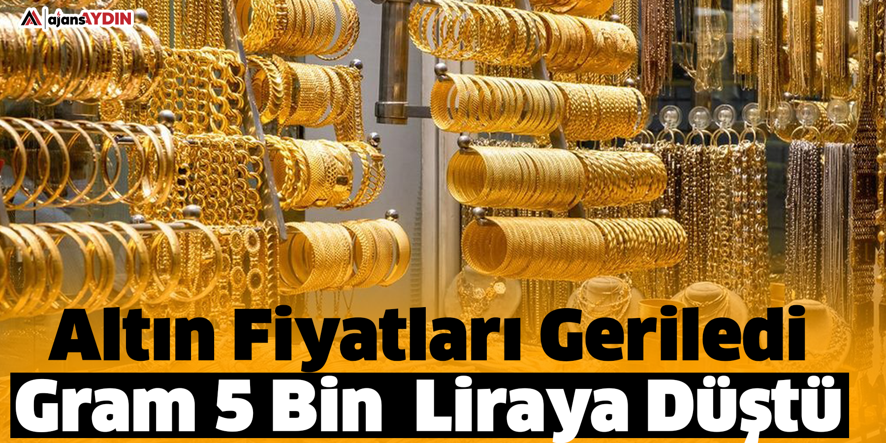 Altın Fiyatları Geriledi  Gram 5 Bin  Liraya Düştü