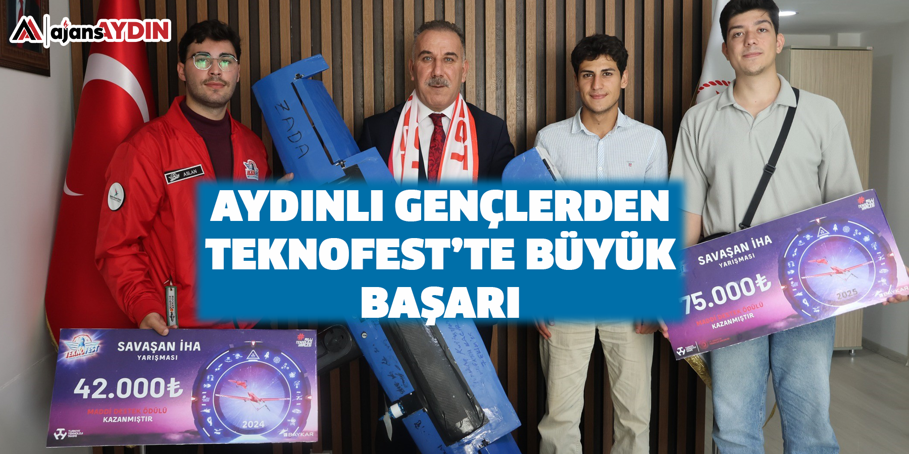 Aydınlı gençlerden Teknofest’te büyük başarı