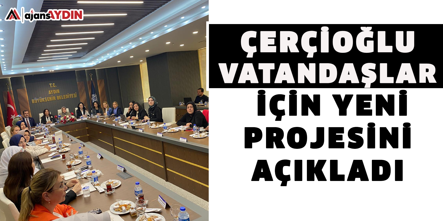Çerçioğlu vatandaşlar için yeni projesini açıkladı