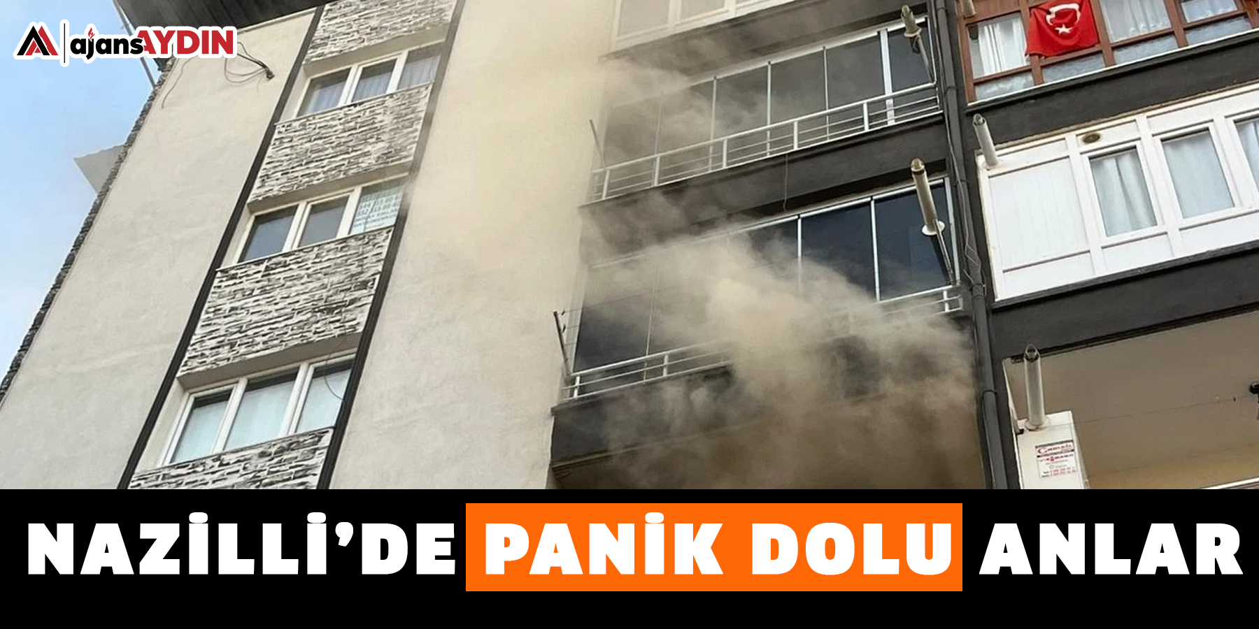 Nazilli’de panik dolu anlar