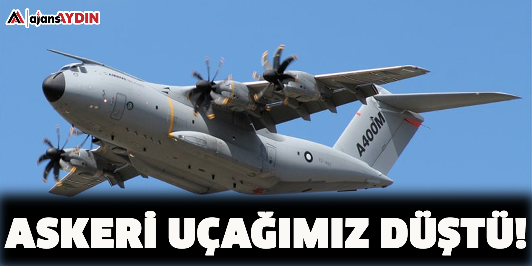 Askeri uçağımız düştü!