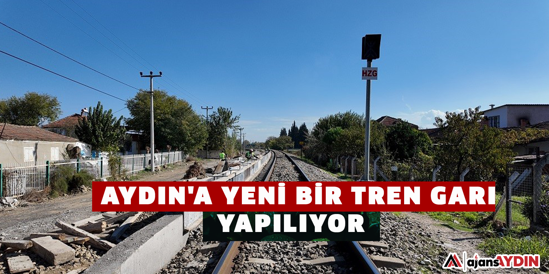 Aydın'a yeni bir tren garı yapılıyor