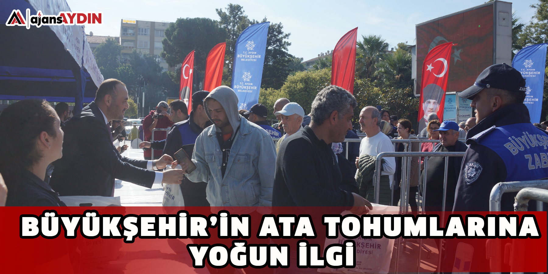 Büyükşehir’in ata tohumlarına yoğun ilgi