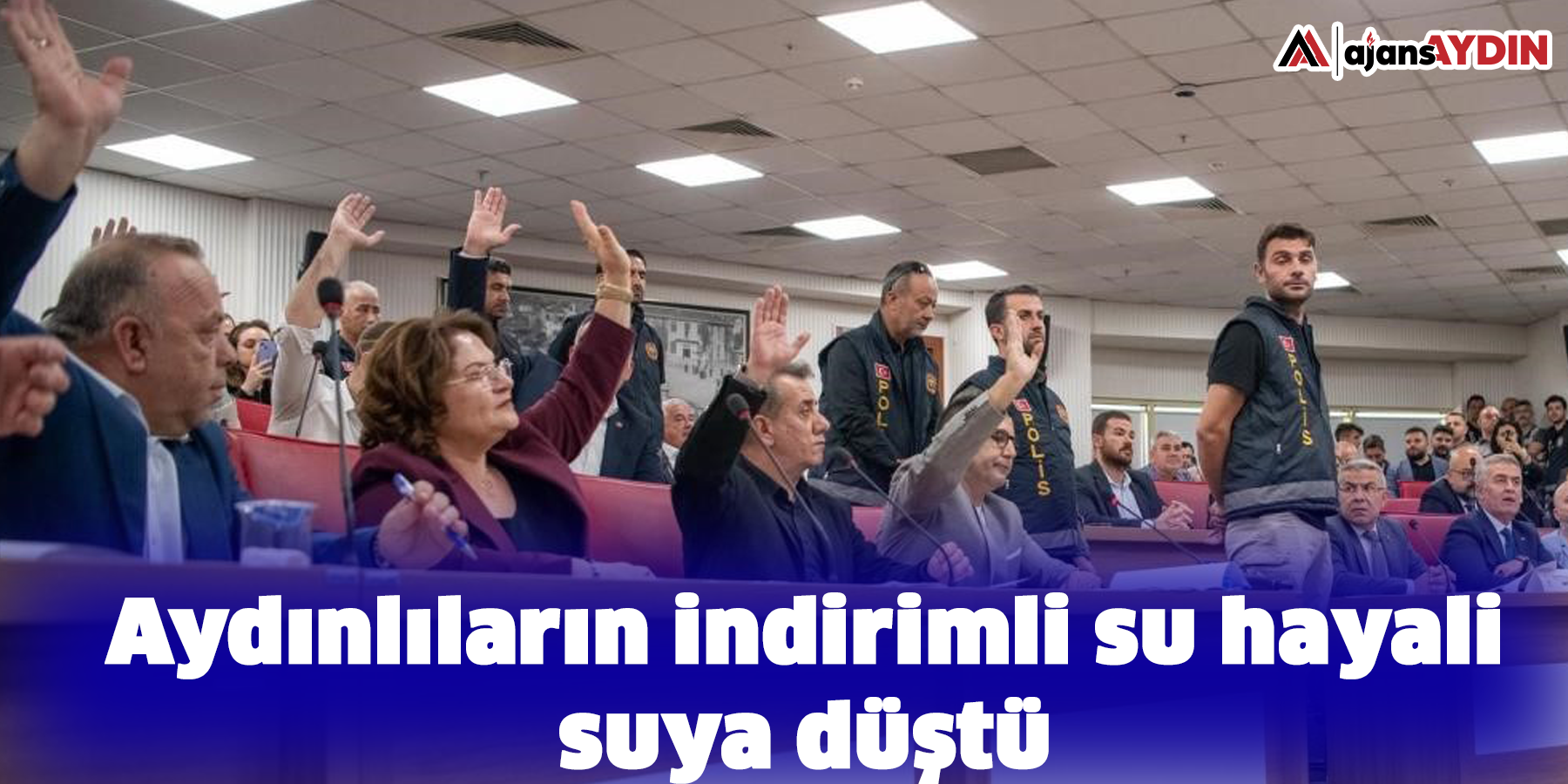 Aydınlıların indirimli su hayali suya düştü