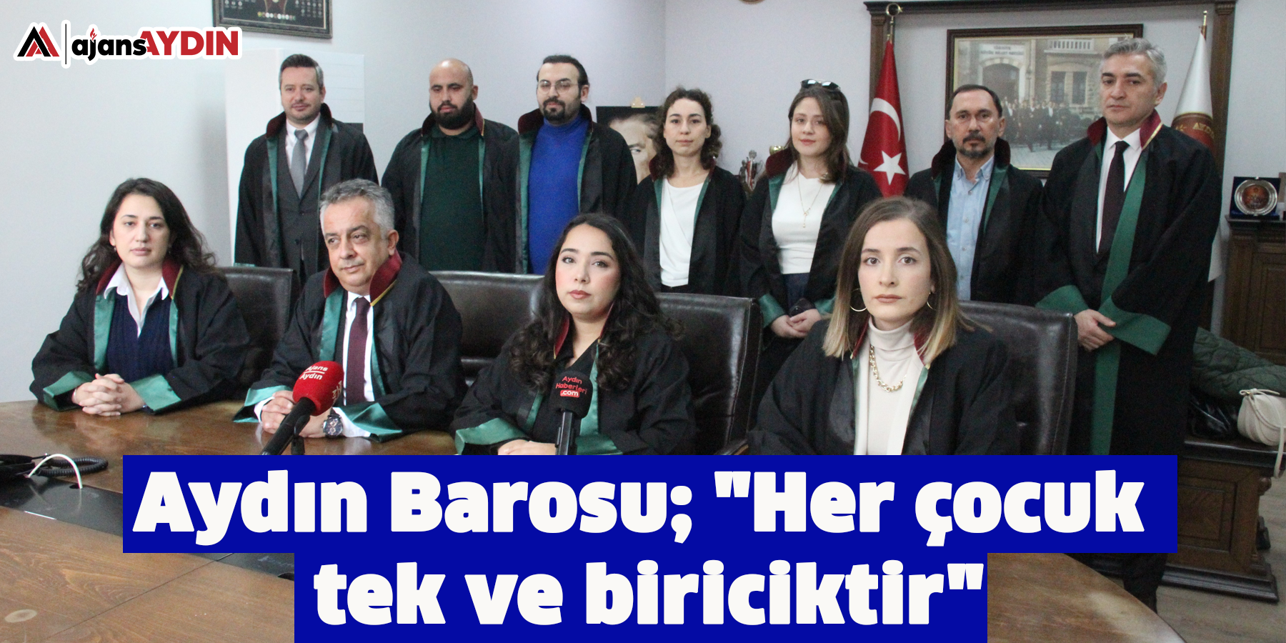 Aydın Barosu; "Her çocuk tek ve biriciktir"