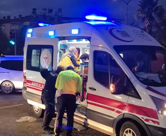 Aydın'da motosiklet kazası! 1 kişi yaralandı