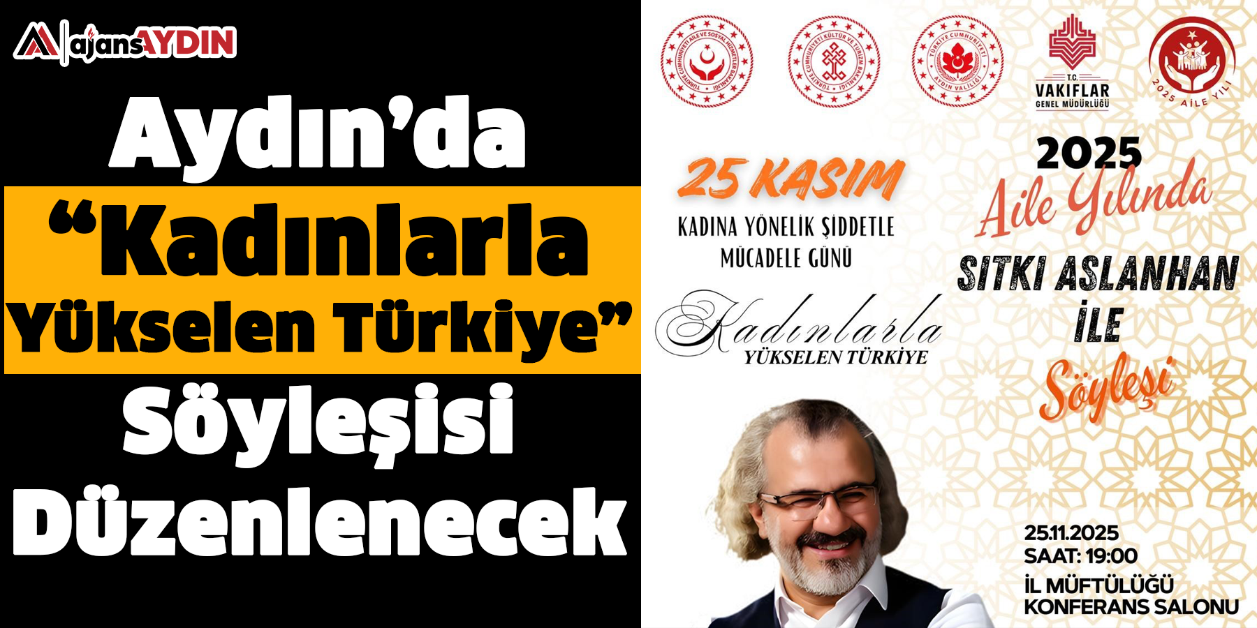 Aydın’da “Kadınlarla Yükselen Türkiye” Söyleşisi Düzenlenecek