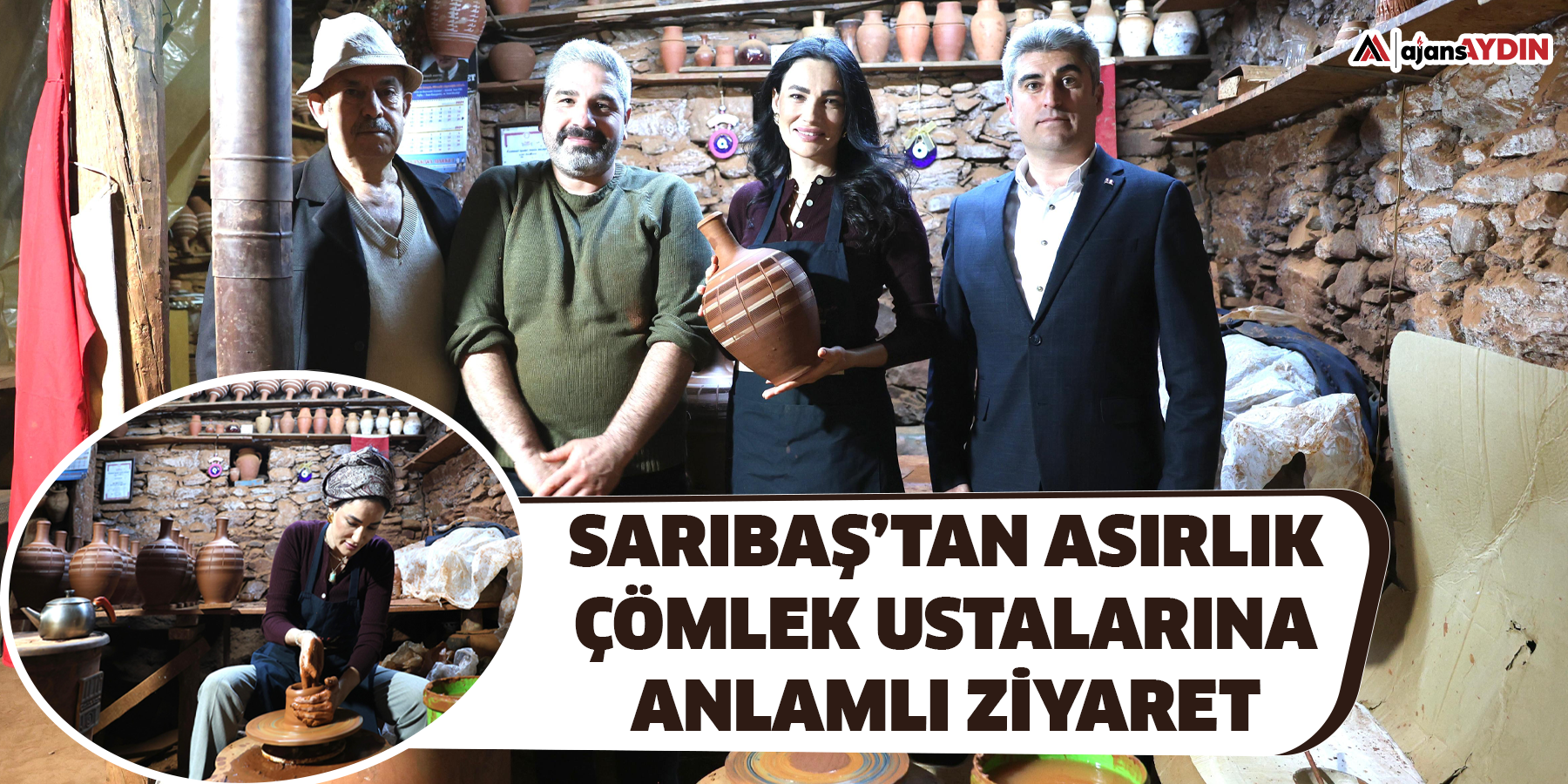 Seda Sarıbaş’tan Asırlık Çömlek Ustalarına Anlamlı Ziyaret