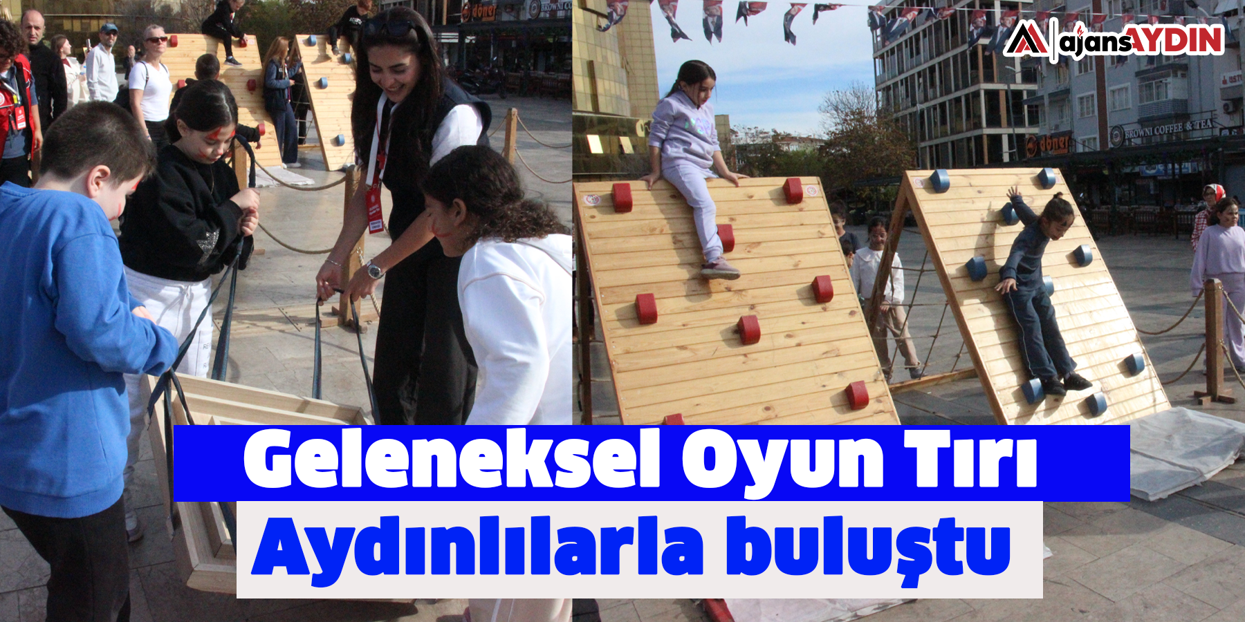 Geleneksel Oyun Tırı Aydınlılarla buluştu