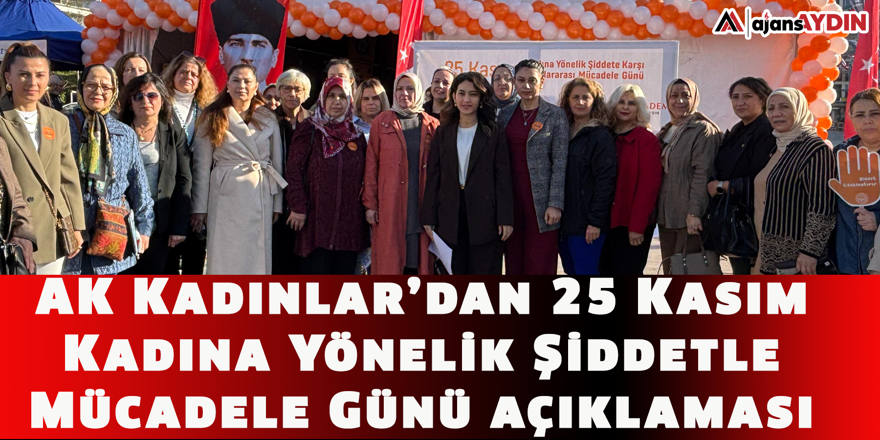 AK Kadınlar’dan 25 Kasım Kadına Yönelik Şiddetle Mücadele Günü açıklaması