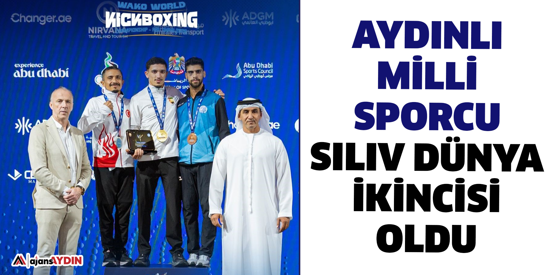 Aydınlı milli sporcu Sılıv dünya ikincisi oldu