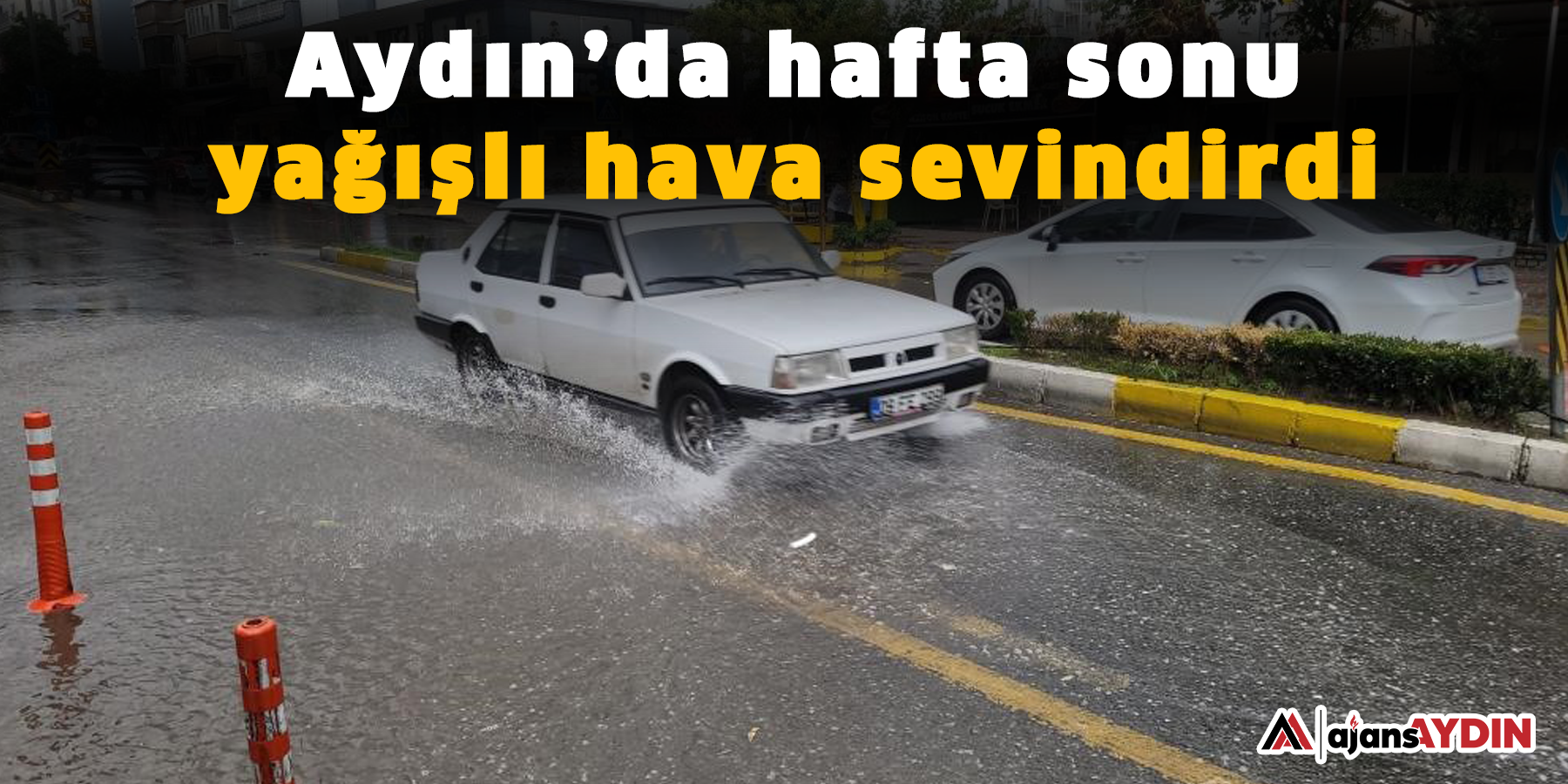Aydın’da hafta sonu yağışlı hava sevindirdi