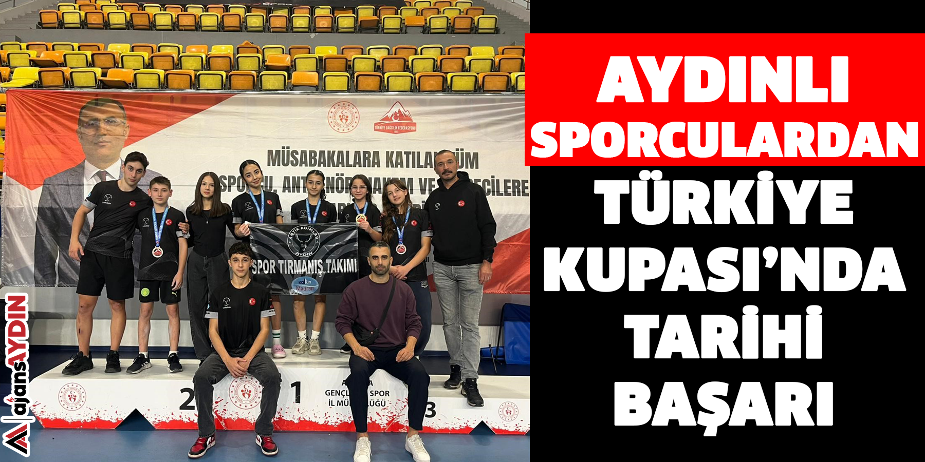 Aydınlı sporculardan Türkiye Kupası’nda tarihi başarı