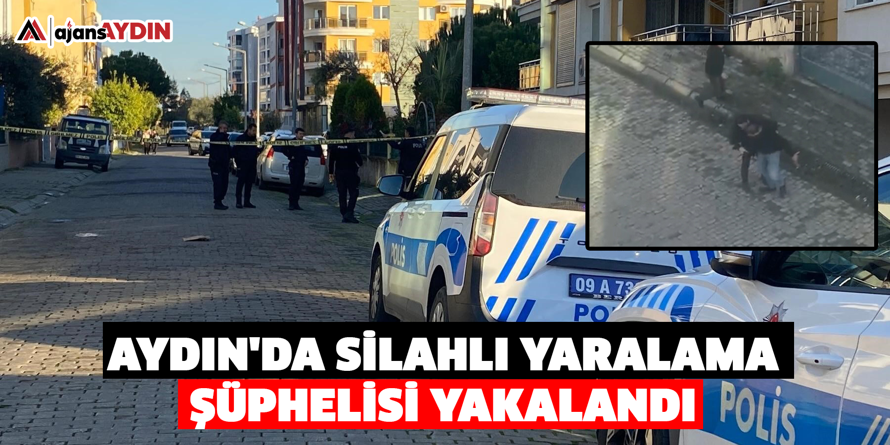 Aydın'da silahlı yaralama şüphelisi yakalandı