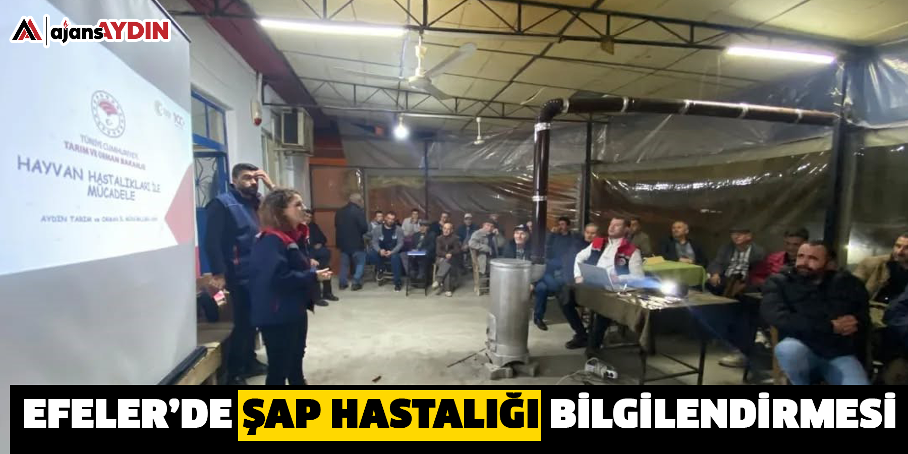 Efeler’de şap hastalığı bilgilendirmesi