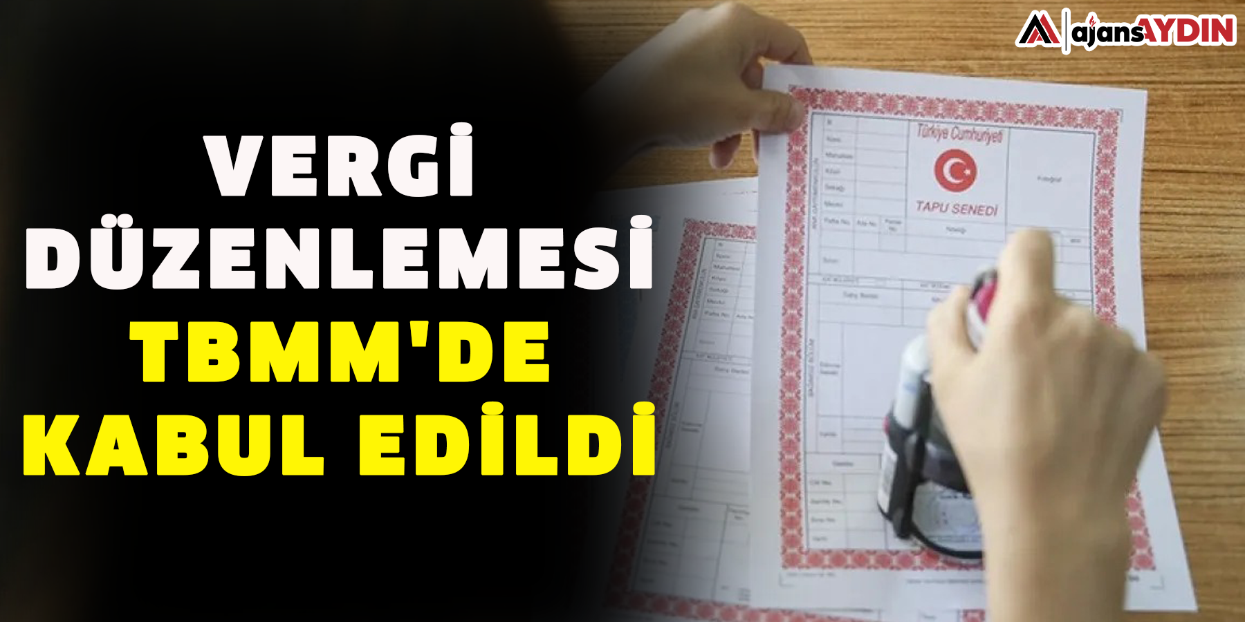Vergi düzenlemesi TBMM'de kabul edildi