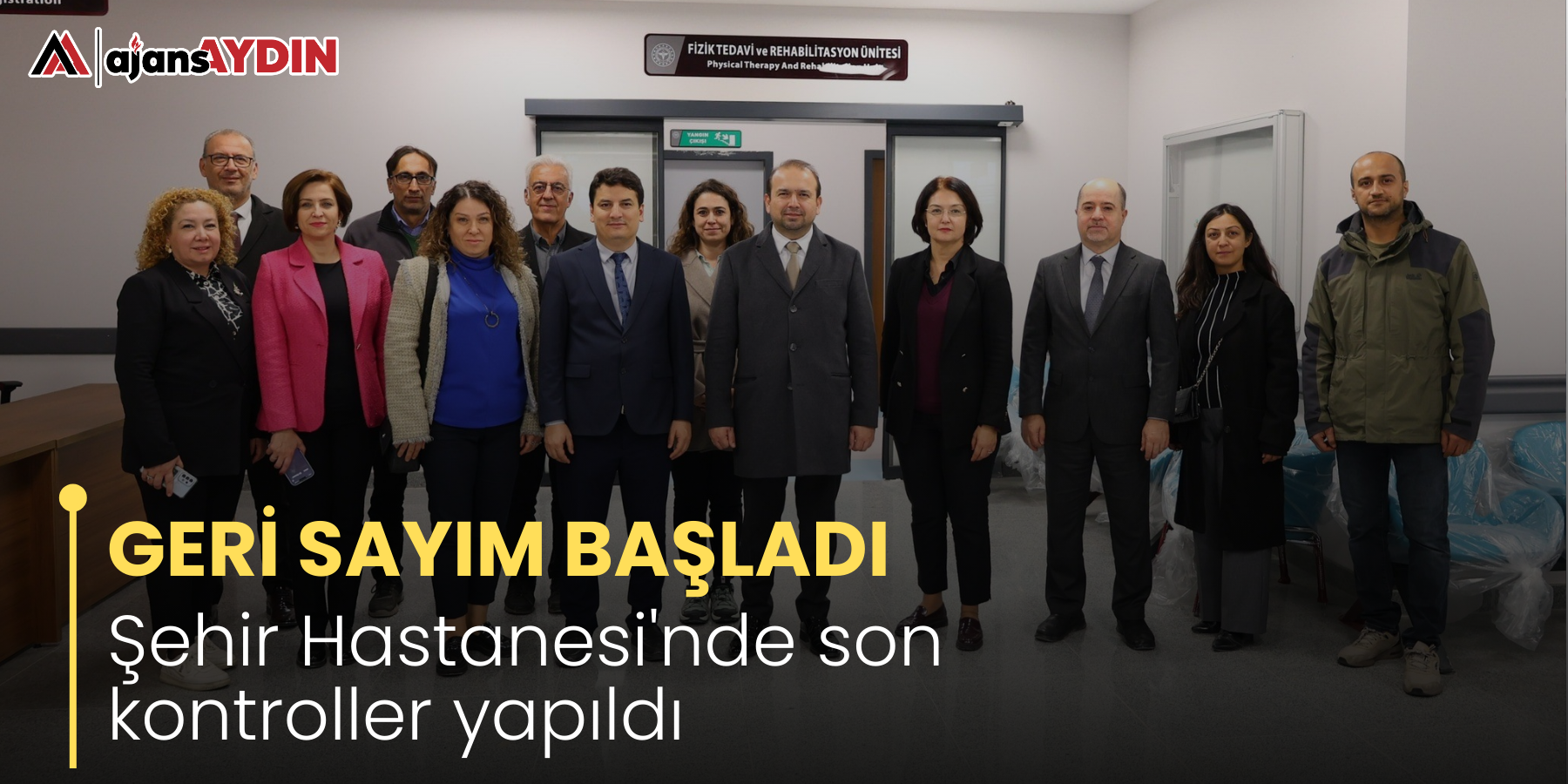GERİ SAYIM BAŞLADI Şehir Hastanesi'nde son kontroller yapıldı