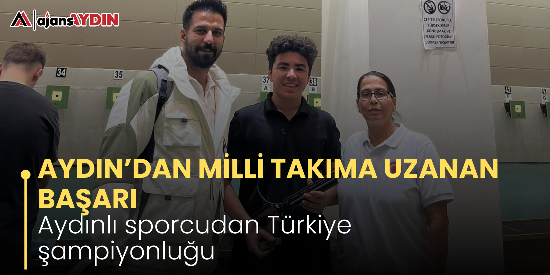 AYDIN’DAN MİLLİ TAKIMA UZANAN BAŞARI Aydınlı sporcudan Türkiye şampiyonluğu